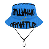 All Over Print Bucket Hats with Adjustable String