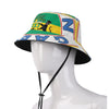 All Over Print Bucket Hats with Adjustable String